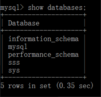 mysql如何查看表结构