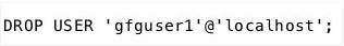 MySQL中DROP USER語句如何使用