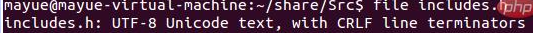 linux下如何查看文件编码格式
