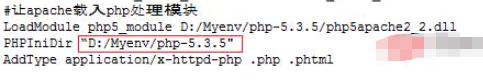 将apache和php整合在一起的方法