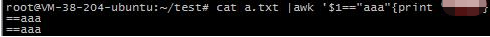 Linux之awk基础编程的使用示例
