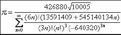 使用python實(shí)現(xiàn)計(jì)算圓周率π的方法