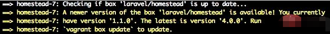 如何离线升级Laravel Homestead 4.0.0