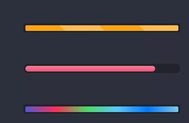 CSS3如何实现彩色进度条动画