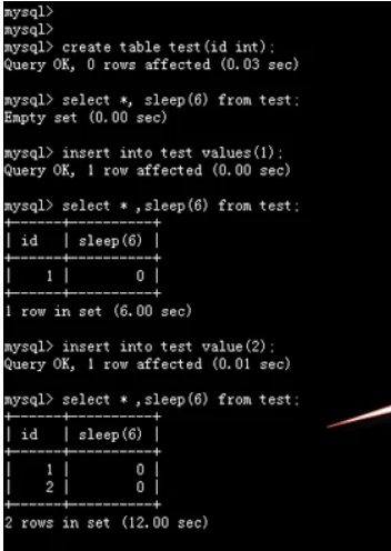 在MySQL中使用sleep函数时需要注意哪些事项