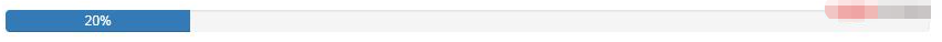 Bootstrap中进度条组件的示例分析