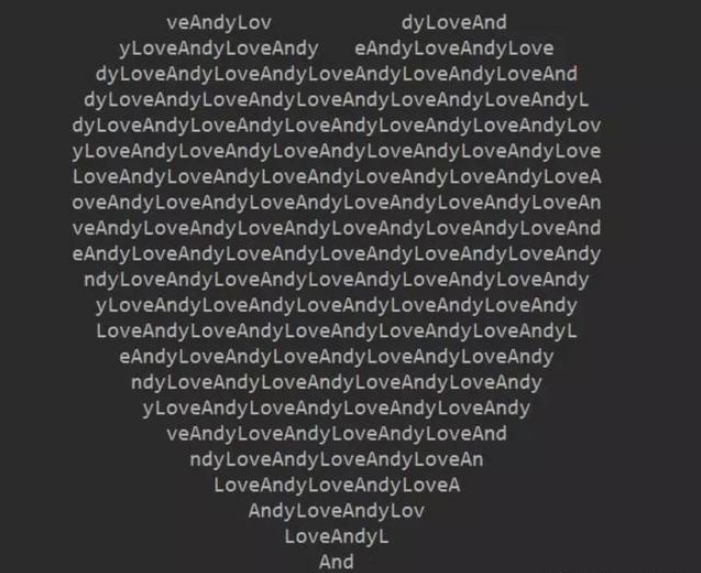 怎么用Python制作情人节爱心