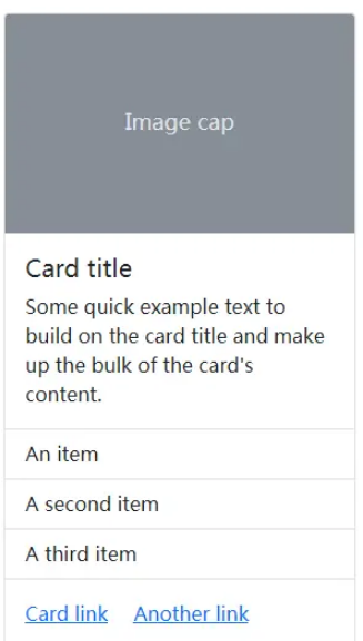 Bootstrap中如何使用Card卡片组件