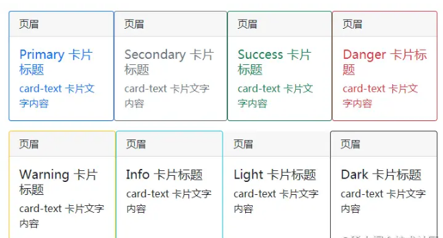 Bootstrap中如何使用Card卡片组件