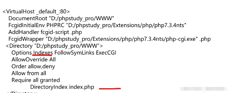 php study根目录下文件夹无法显示怎么解决