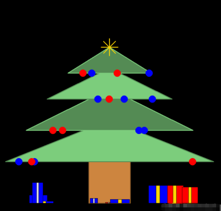 如何利用python/R语言绘制圣诞树