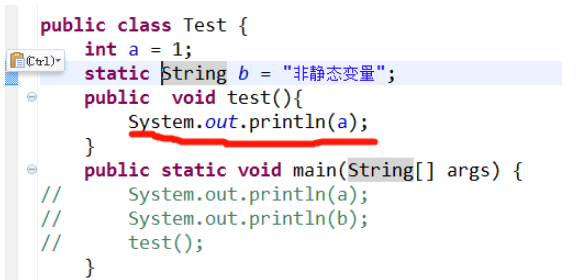 java静态方法为什么不能调用非静态方法和变量