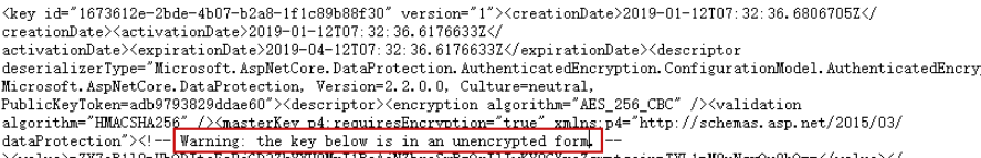 .Net Core分布式部署中的DataProtection密钥安全实例分析