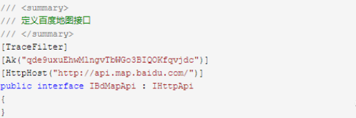 如何進(jìn)行WebApiClient百度地圖服務(wù)接口實踐
