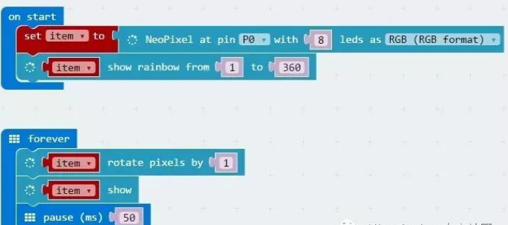 如何用newbit控制neopixel