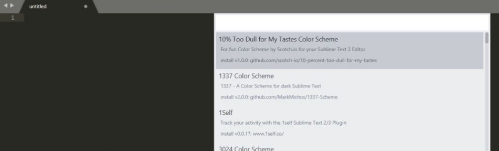 如何将Sublime Text 设置成中文版