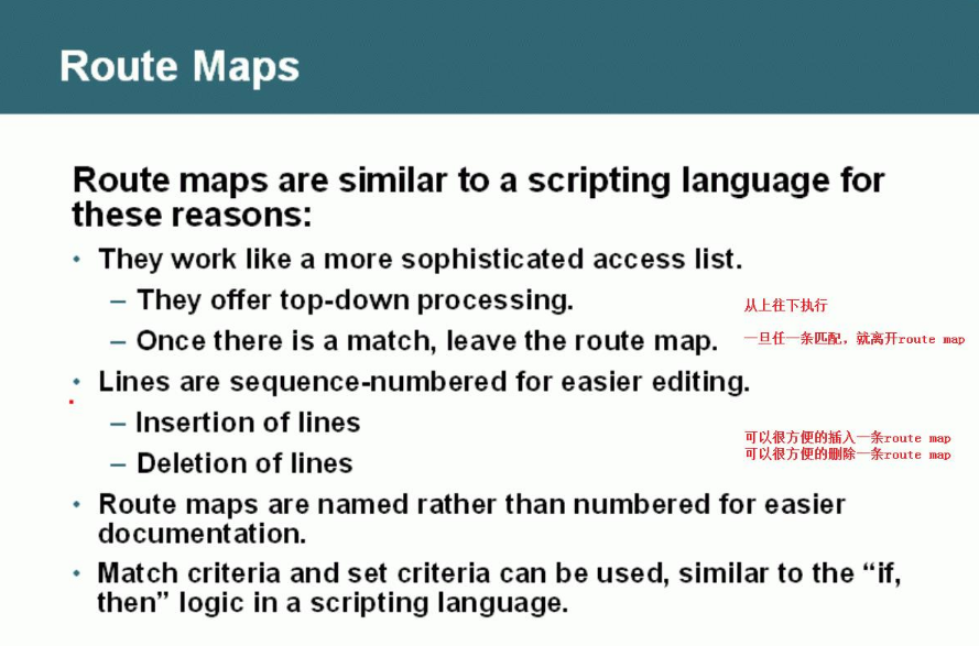 如何进行route-map解析