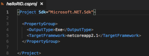 .NET Core开发Runtime IDentifier的示例分析