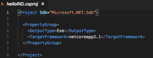 .NET Core開發(fā)Runtime IDentifier的示例分析