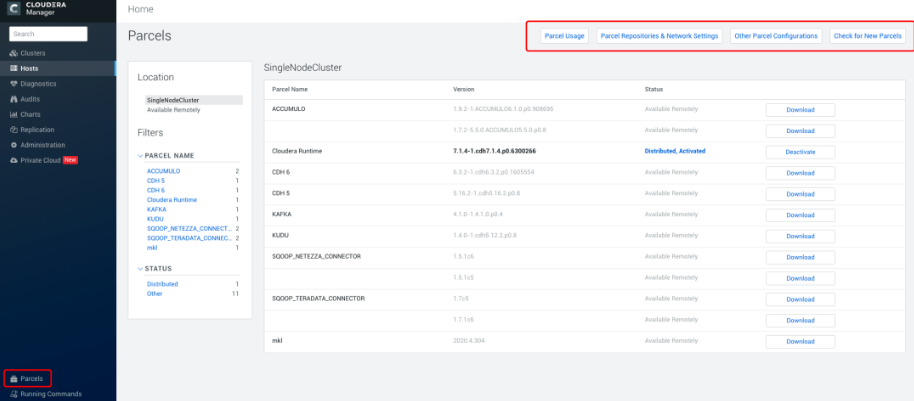 管理控制台Cloudera Manager怎么用