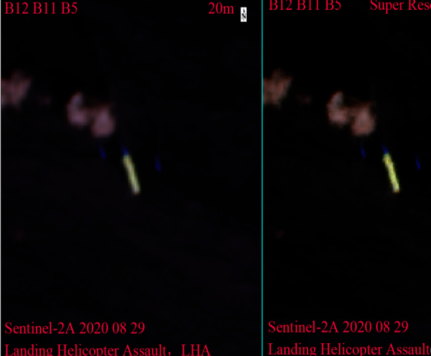 ESA SNAP中超分模块处理Sentinel-2数据效果图是怎样的