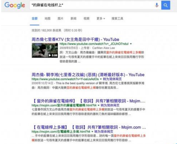 搜索引擎用的提高Google搜索效率技巧是什么