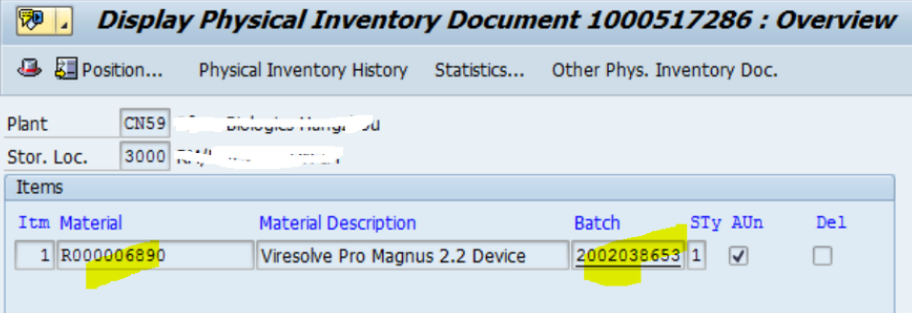 SAP MM 盘点凭证上的posting block如何理解