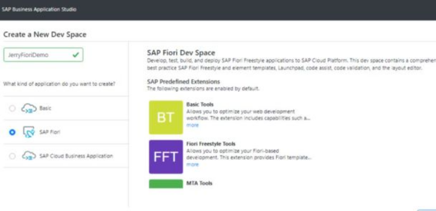 SAP全栈开发工具SAP Business Application Studio怎么用