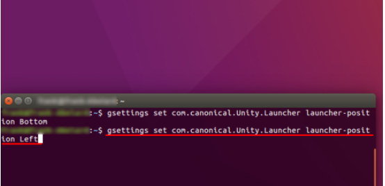 怎么移动Ubuntu桌面左侧的启动器到屏幕底部