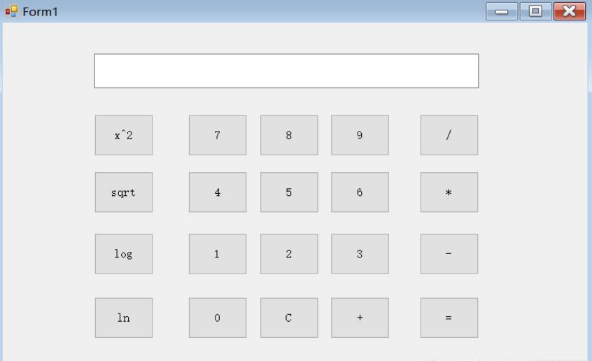 C#怎么实现计算器窗体程序