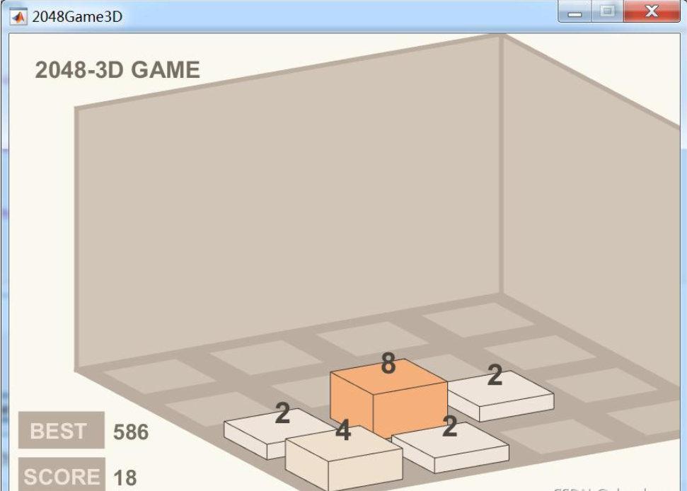 怎么用Matlab制作一款3D版2048小游戏