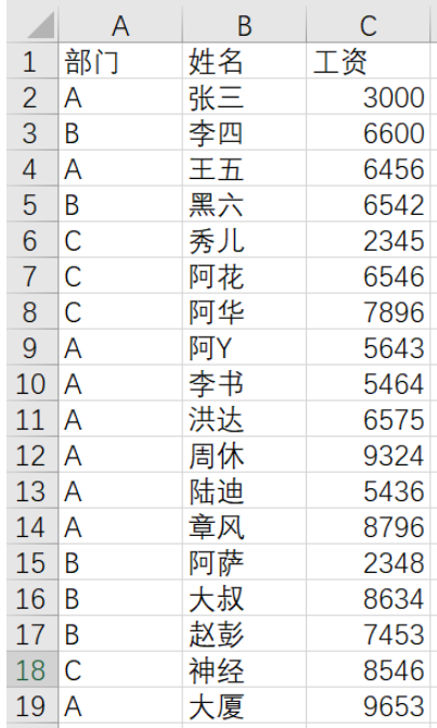 怎么用python pandas库读取excel/csv中指定行或列数据