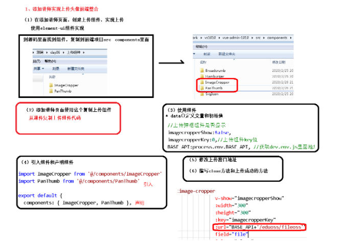 VUE+element-ui文件上傳的代碼怎么寫