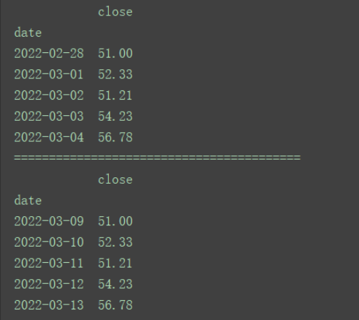 python DataFrame的shift()方法怎么使用