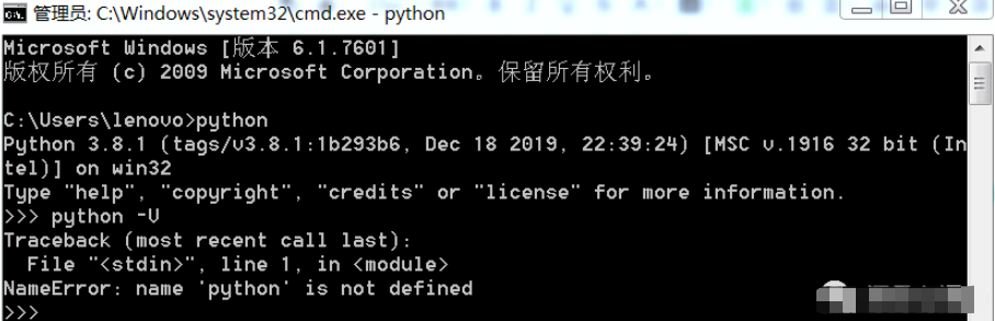 Python版本怎么查看及第一个程序编写的方法