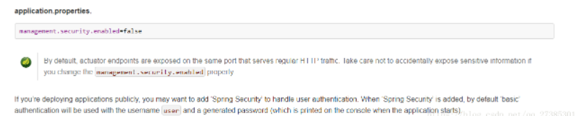 SpringBoot2.x中management.security.enabled=false无效怎么解决