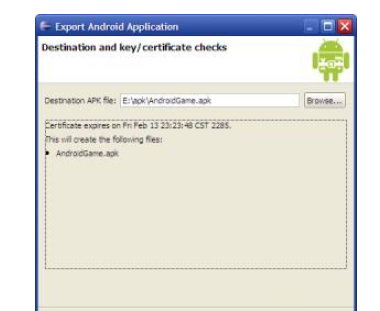如何將Eclipse Android項(xiàng)目打包成APK文件