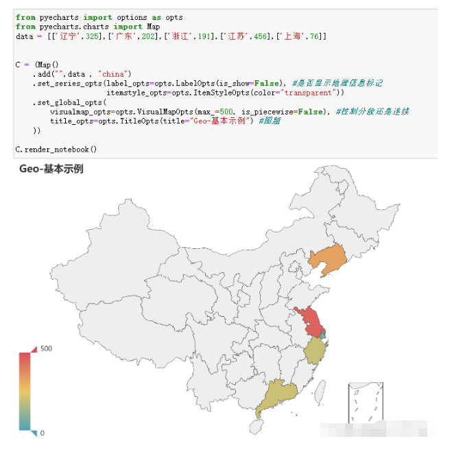 怎么取消pyecharts绘制地图时默认显示小圆点标识