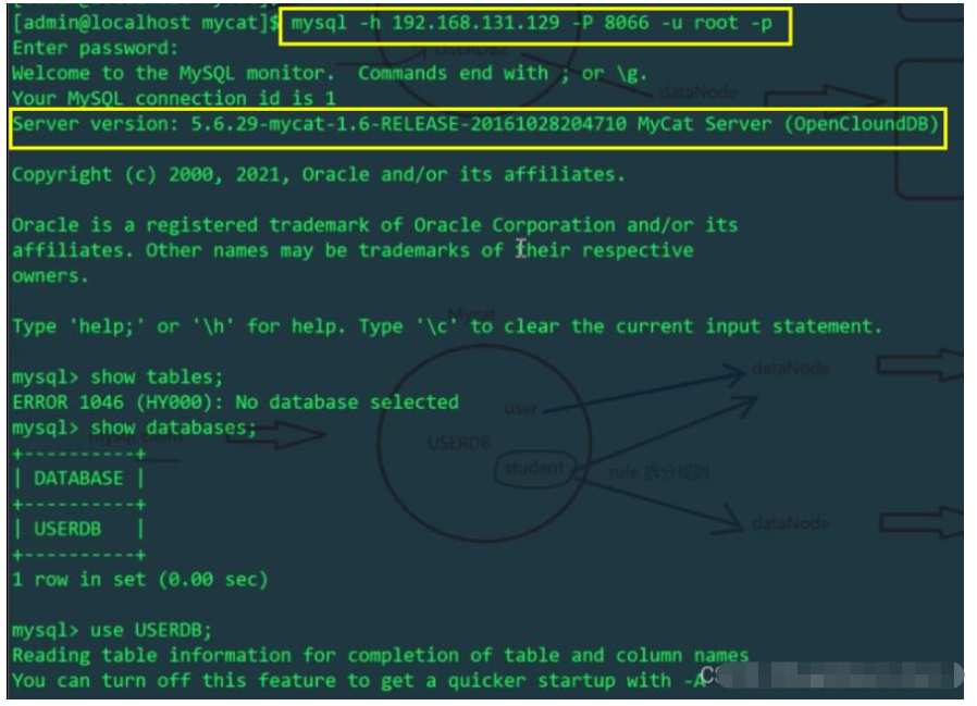 MySQL分库分表实例分析