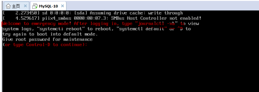 CentOS開(kāi)機(jī)出現(xiàn)welcome to emergency mode怎么解決