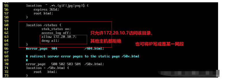 nginx限流及配置管理的方法