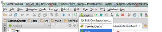 Android Studio中Run按钮是灰色怎么解决