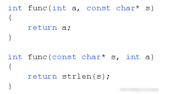 C++函数重载怎么定义使用  c++ 第3张