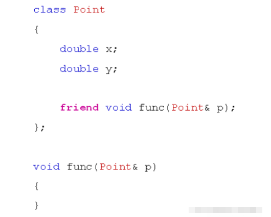 C++友元如何使用