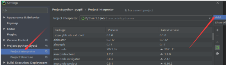 怎么用pycharm安装pyqt5及其相关配置