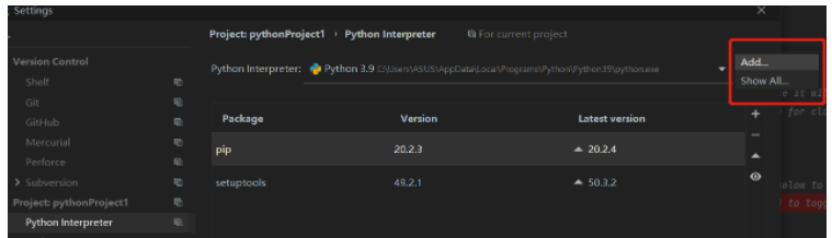 pycharm中venv文件夹自定义处理方式是什么  pycharm 第3张