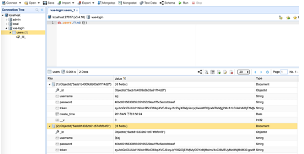 vue2.0+koa2+mongodb怎么實(shí)現(xiàn)注冊(cè)登錄