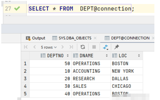 oracle-dblink