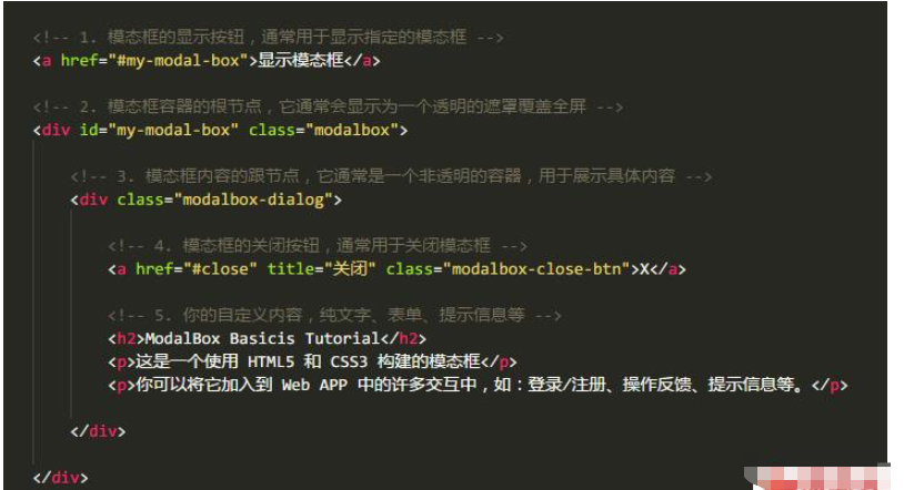 HTML5和CSS3怎么制作一個(gè)模態(tài)框