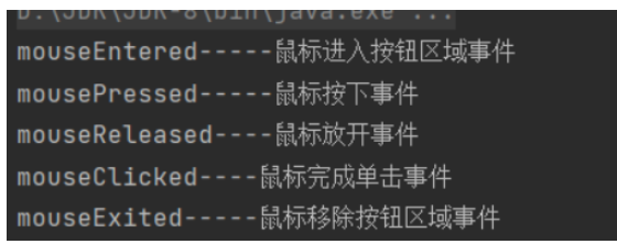 Java怎么实现AWT四大事件